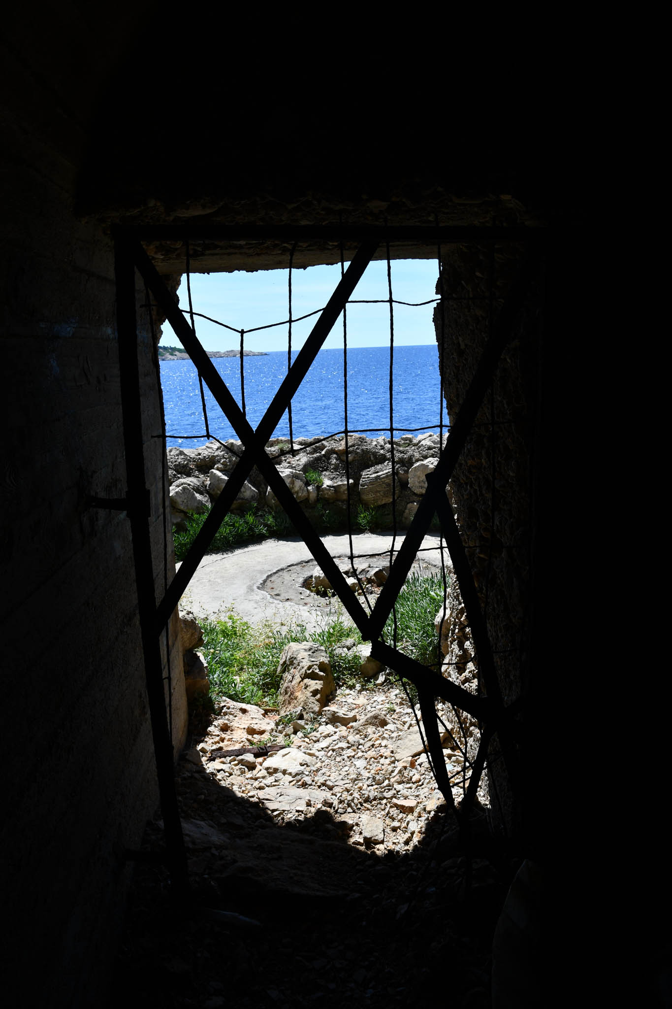 Looking out towards Mrkan island